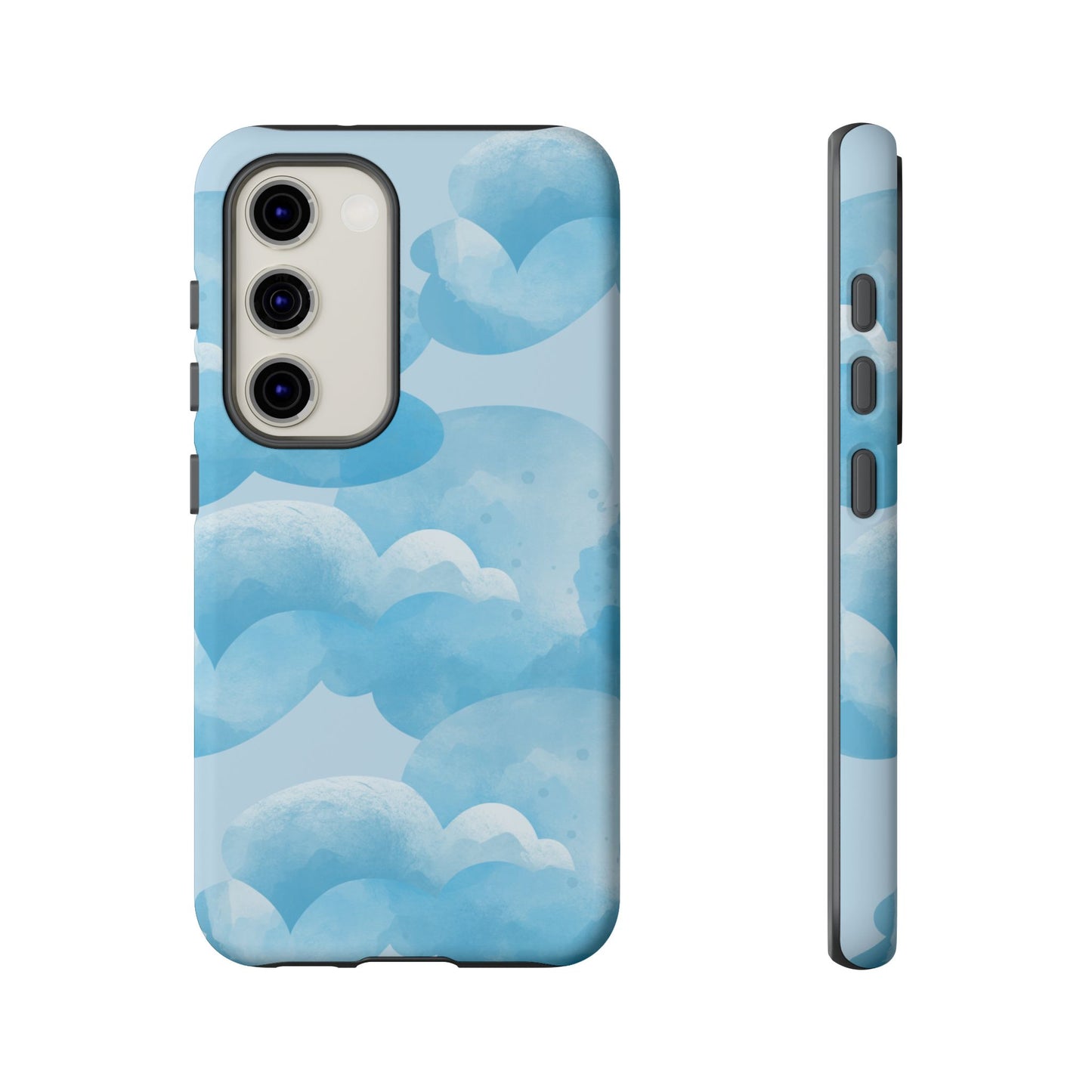 Sky Cloud Phone Case, Tough Cases for iPhone, Protective Covers, Cloud Design, Gift for Weather Lovers, Aesthetic Phone Accessories