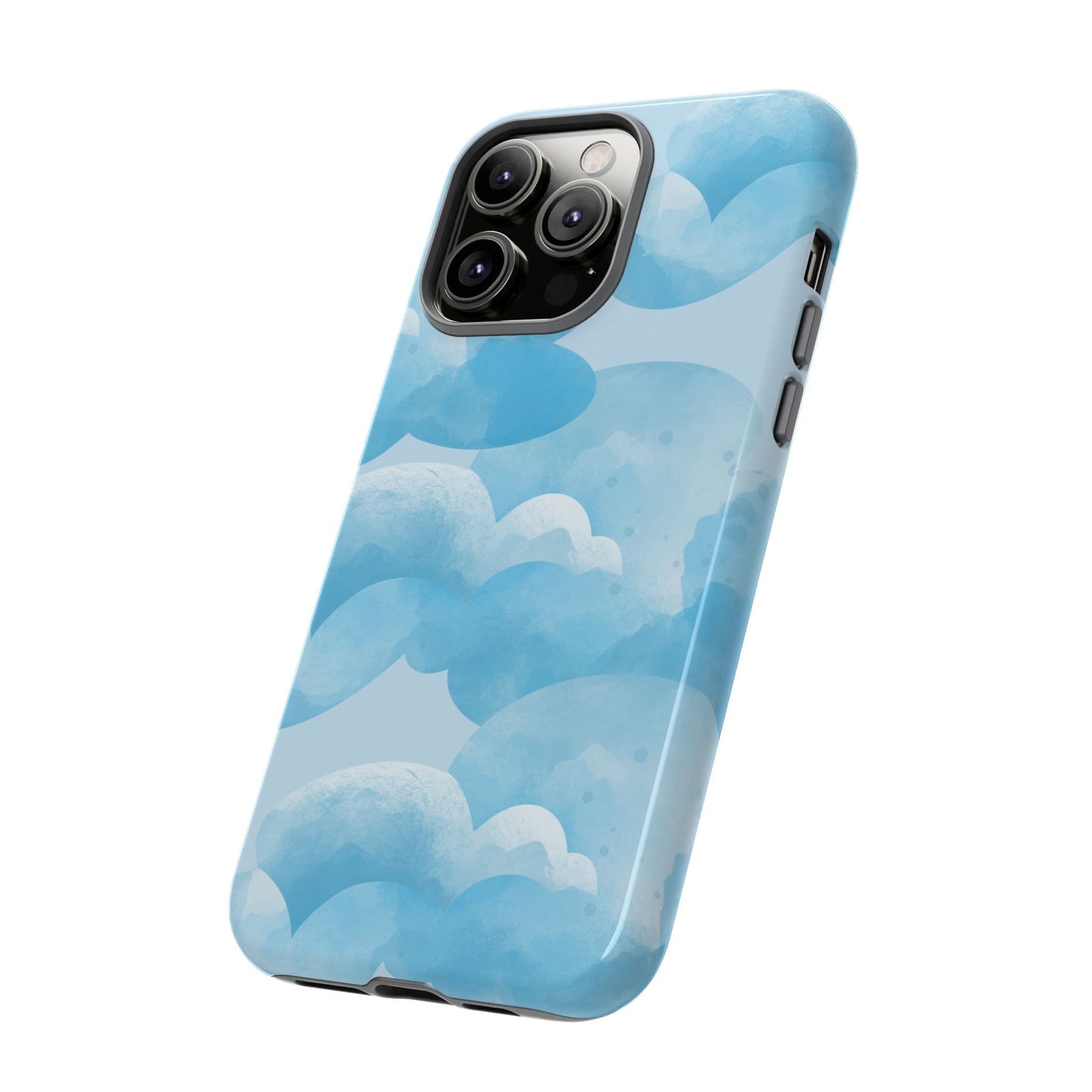 Sky Cloud Phone Case, Tough Cases for iPhone, Protective Covers, Cloud Design, Gift for Weather Lovers, Aesthetic Phone Accessories