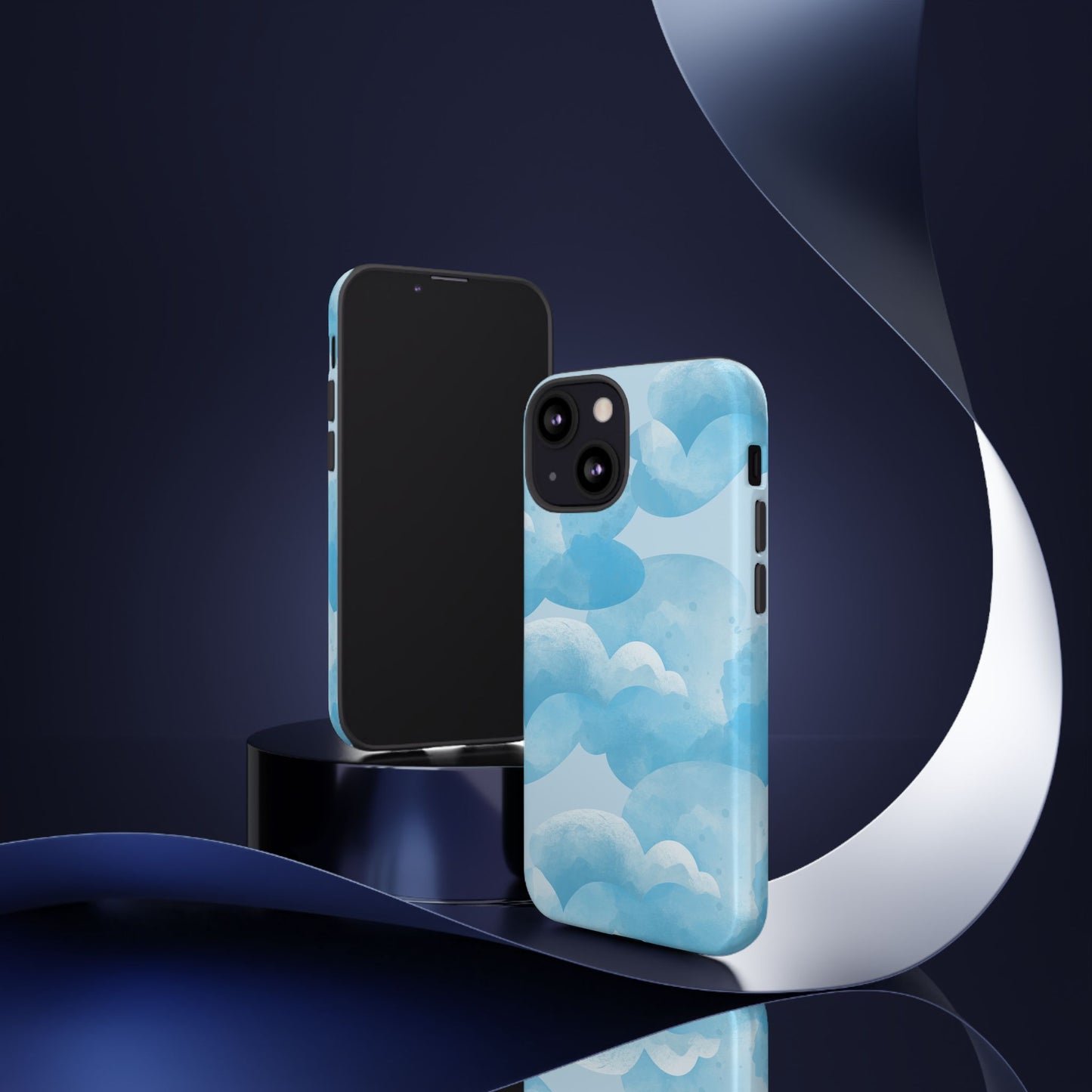 Sky Cloud Phone Case, Tough Cases for iPhone, Protective Covers, Cloud Design, Gift for Weather Lovers, Aesthetic Phone Accessories