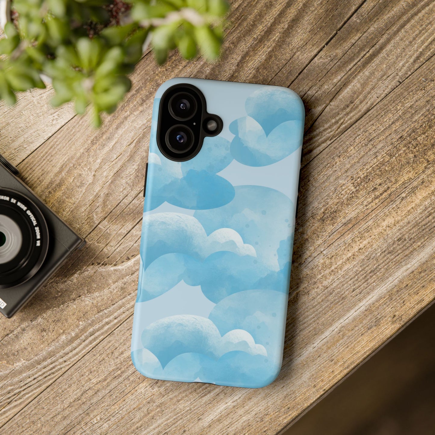 Sky Cloud Phone Case, Tough Cases for iPhone, Protective Covers, Cloud Design, Gift for Weather Lovers, Aesthetic Phone Accessories