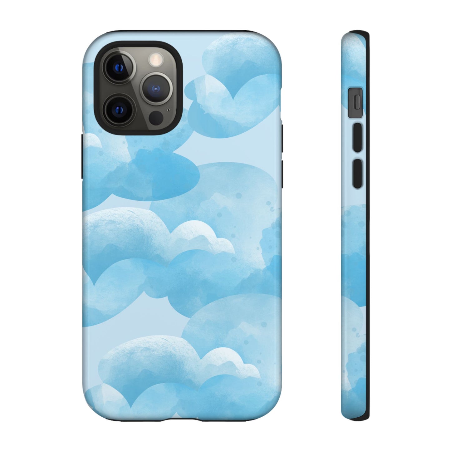 Sky Cloud Phone Case, Tough Cases for iPhone, Protective Covers, Cloud Design, Gift for Weather Lovers, Aesthetic Phone Accessories