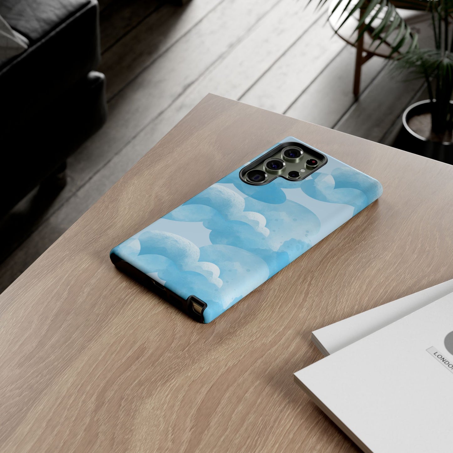 Sky Cloud Phone Case, Tough Cases for iPhone, Protective Covers, Cloud Design, Gift for Weather Lovers, Aesthetic Phone Accessories