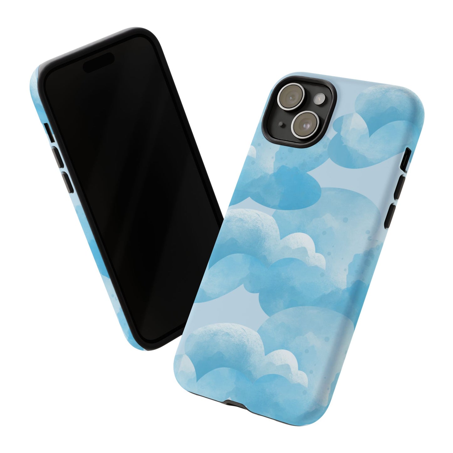 Sky Cloud Phone Case, Tough Cases for iPhone, Protective Covers, Cloud Design, Gift for Weather Lovers, Aesthetic Phone Accessories
