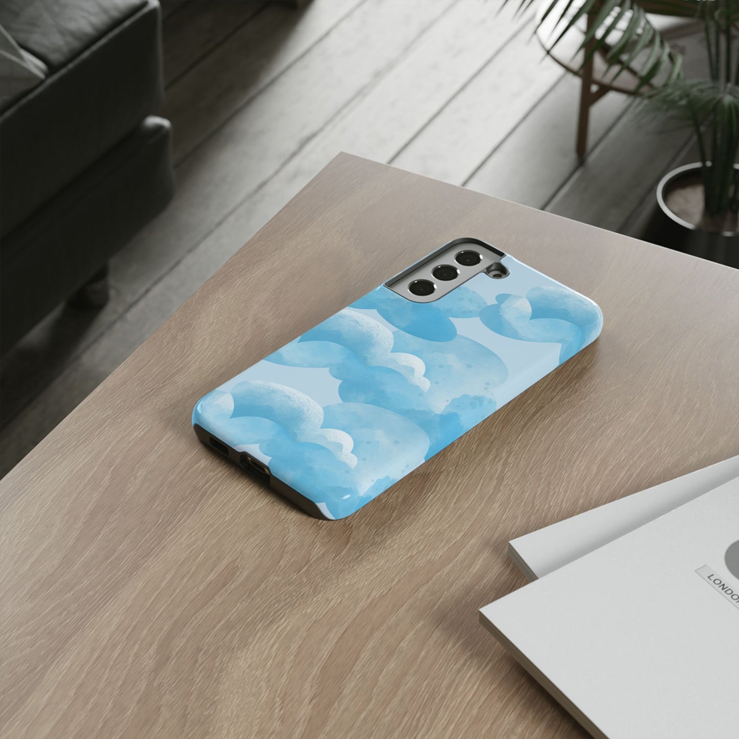 Sky Cloud Phone Case, Tough Cases for iPhone, Protective Covers, Cloud Design, Gift for Weather Lovers, Aesthetic Phone Accessories