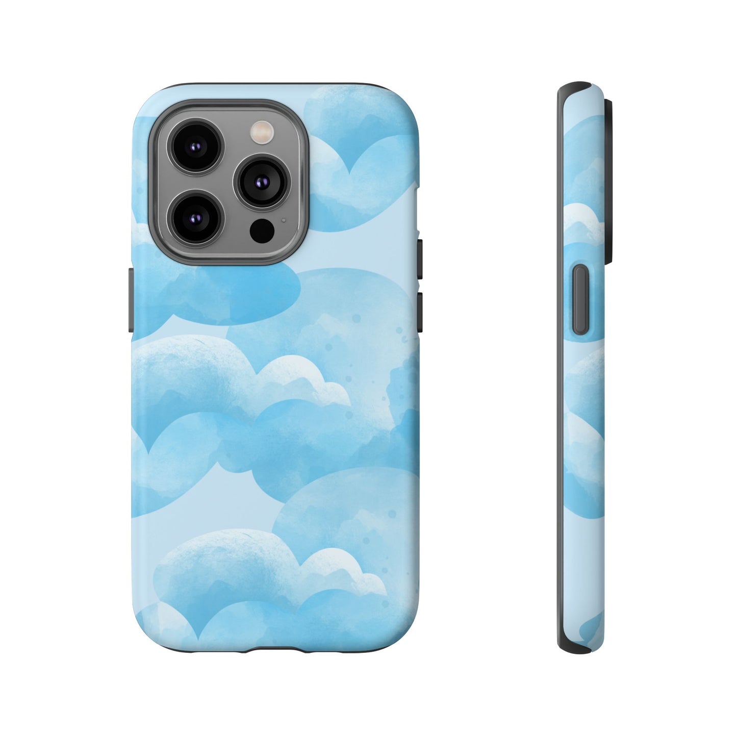 Sky Cloud Phone Case, Tough Cases for iPhone, Protective Covers, Cloud Design, Gift for Weather Lovers, Aesthetic Phone Accessories