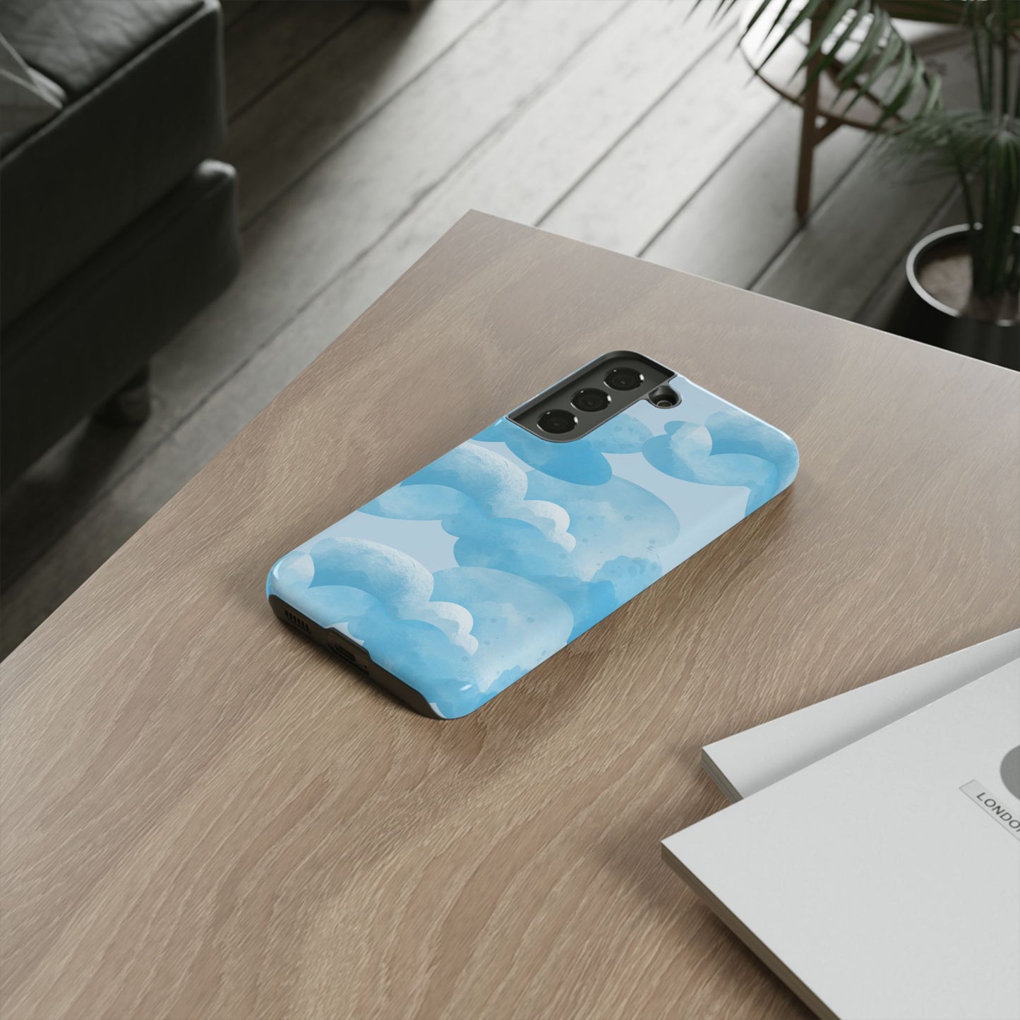 Sky Cloud Phone Case, Tough Cases for iPhone, Protective Covers, Cloud Design, Gift for Weather Lovers, Aesthetic Phone Accessories