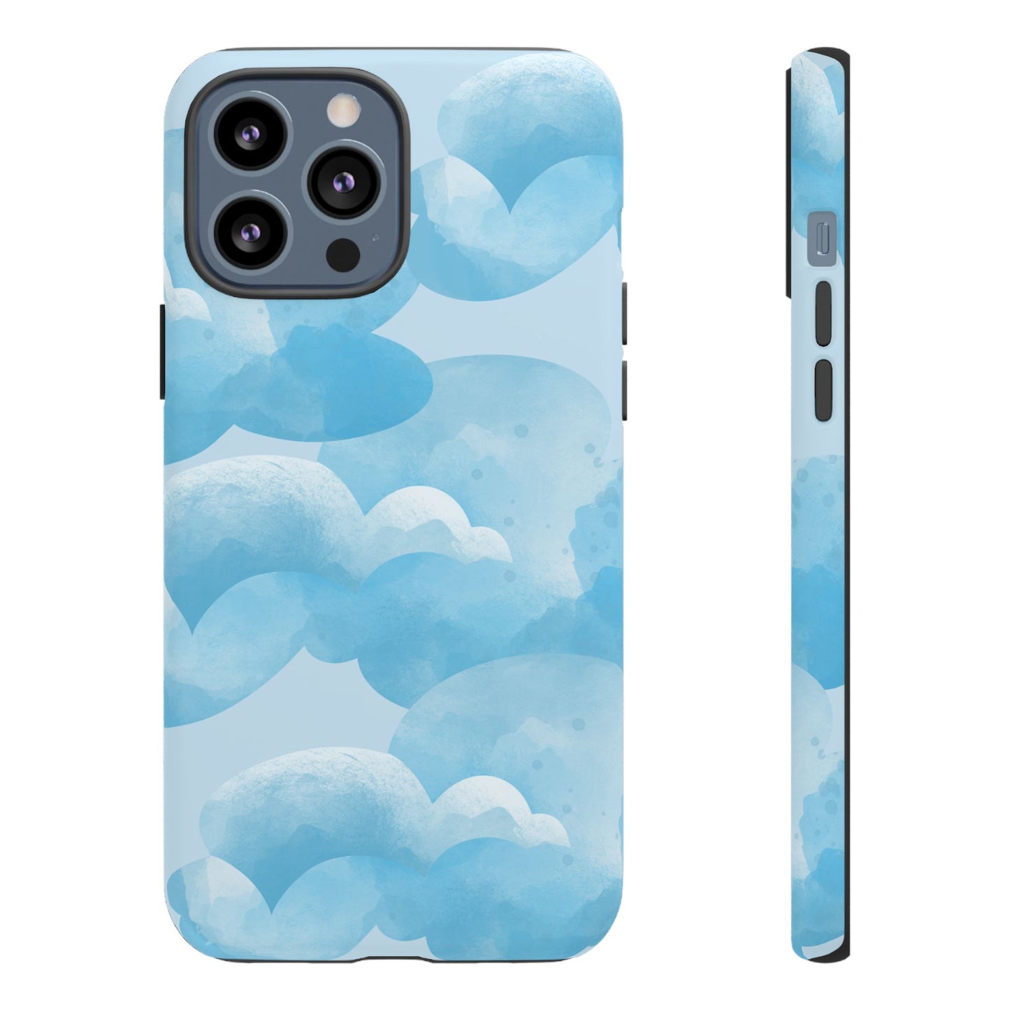 Sky Cloud Phone Case, Tough Cases for iPhone, Protective Covers, Cloud Design, Gift for Weather Lovers, Aesthetic Phone Accessories