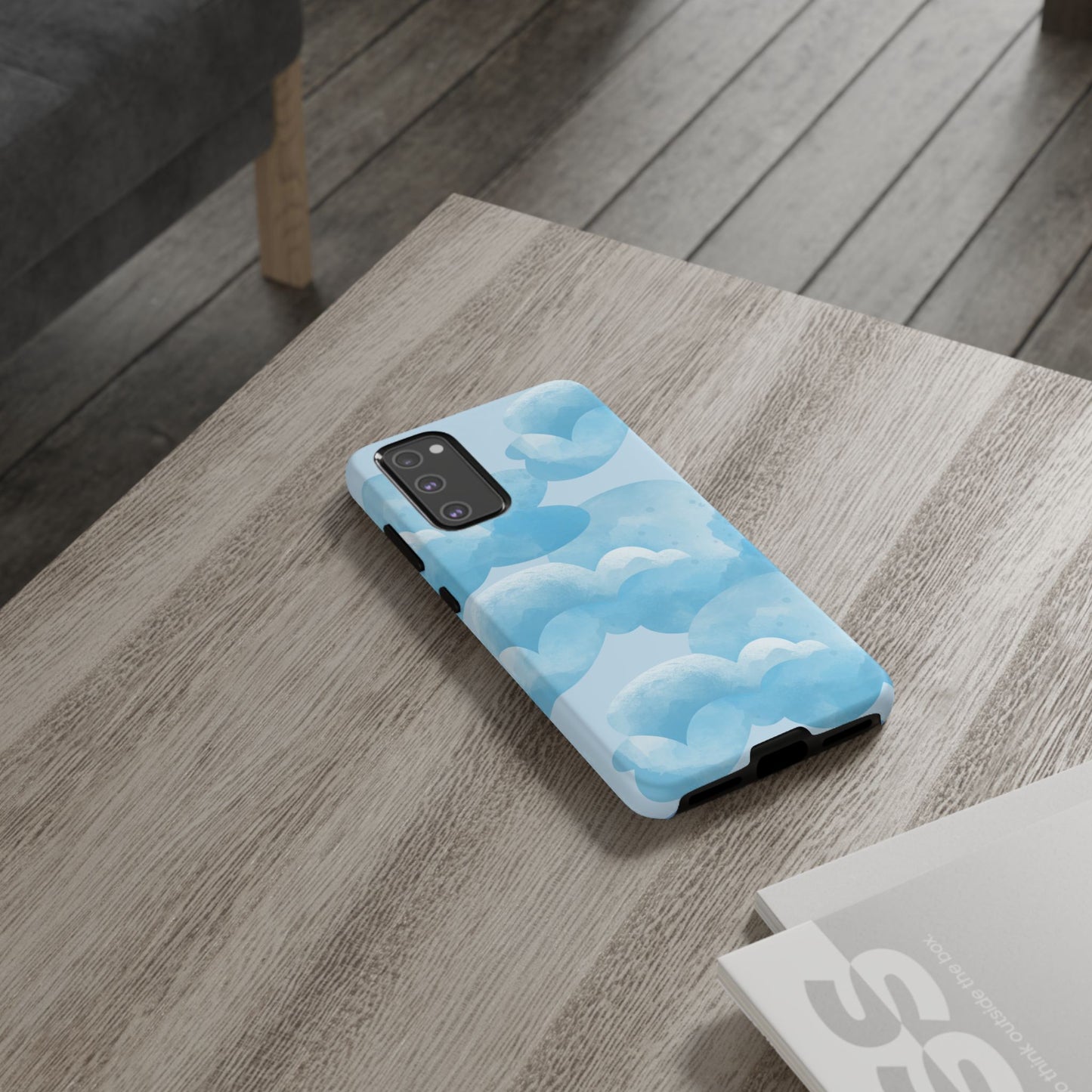 Sky Cloud Phone Case, Tough Cases for iPhone, Protective Covers, Cloud Design, Gift for Weather Lovers, Aesthetic Phone Accessories