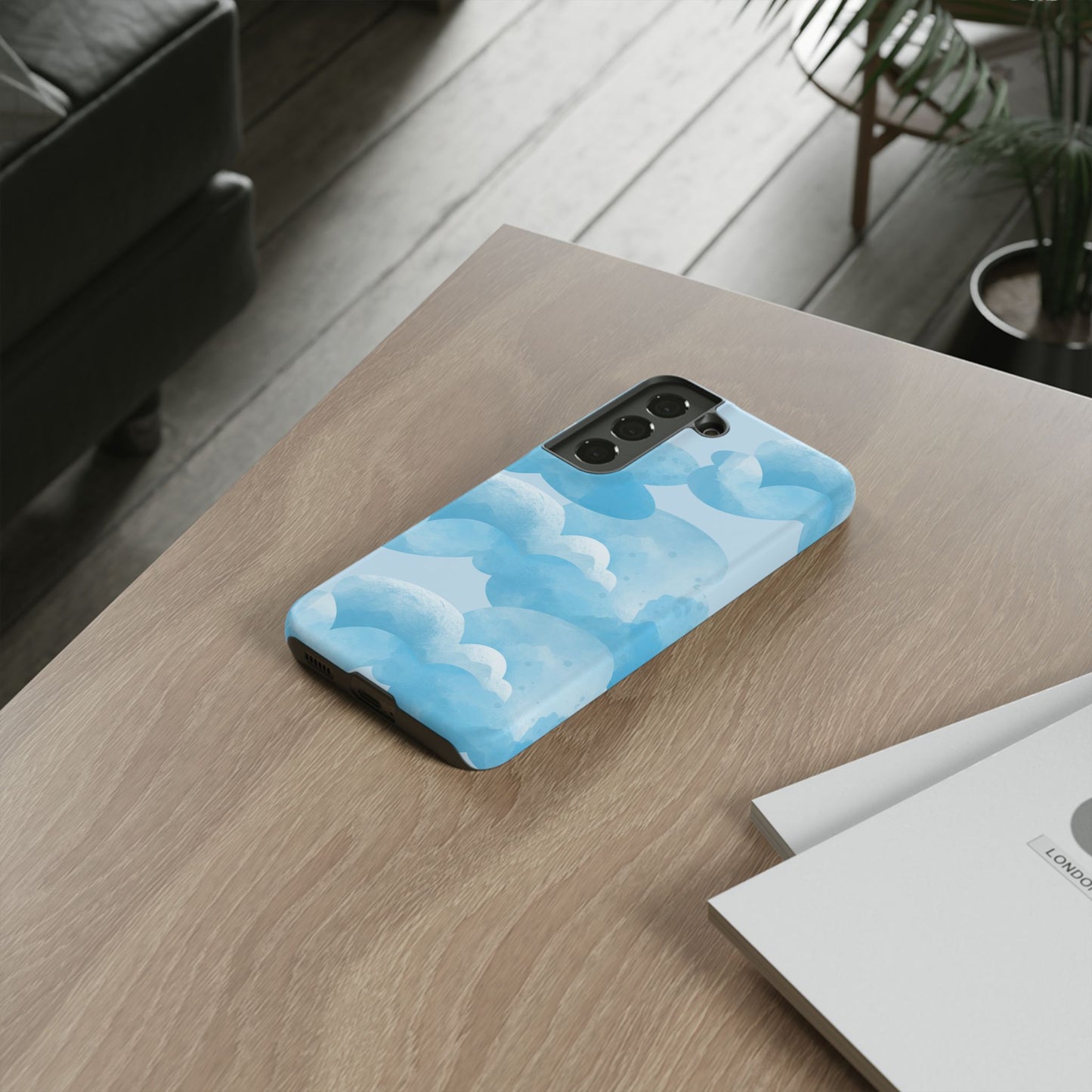 Sky Cloud Phone Case, Tough Cases for iPhone, Protective Covers, Cloud Design, Gift for Weather Lovers, Aesthetic Phone Accessories