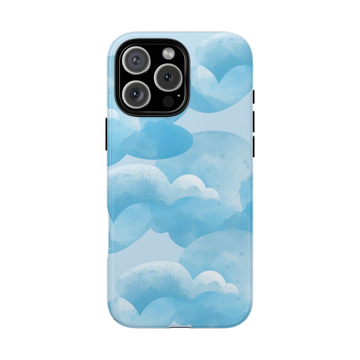 Sky Cloud Phone Case, Tough Cases for iPhone, Protective Covers, Cloud Design, Gift for Weather Lovers, Aesthetic Phone Accessories