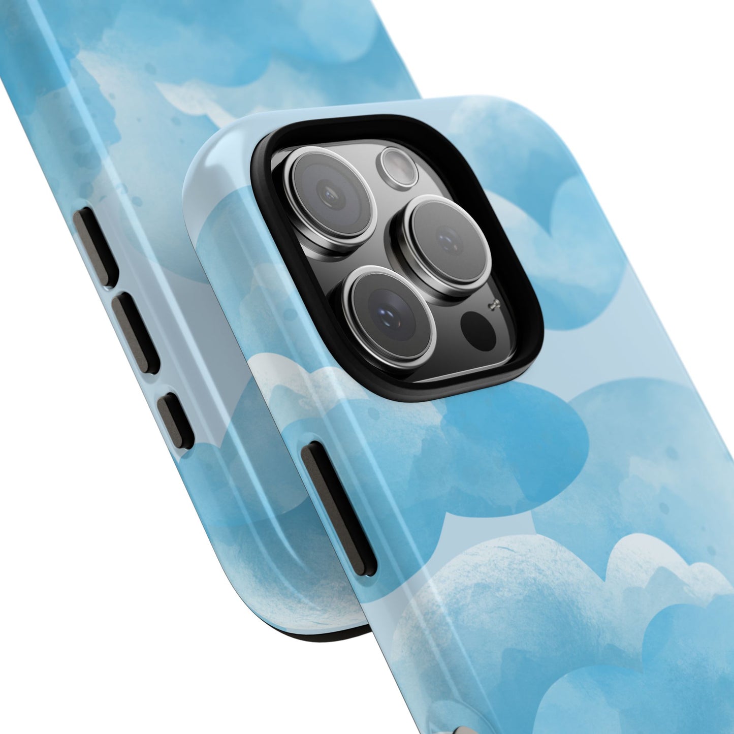 Sky Cloud Phone Case, Tough Cases for iPhone, Protective Covers, Cloud Design, Gift for Weather Lovers, Aesthetic Phone Accessories