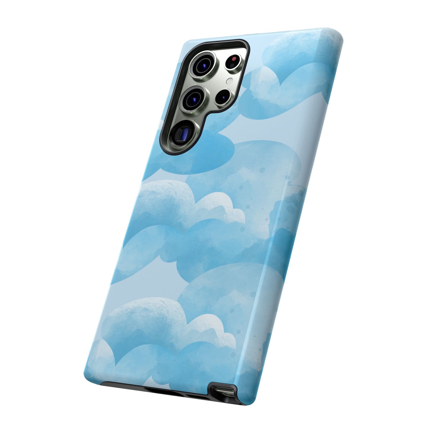 Sky Cloud Phone Case, Tough Cases for iPhone, Protective Covers, Cloud Design, Gift for Weather Lovers, Aesthetic Phone Accessories