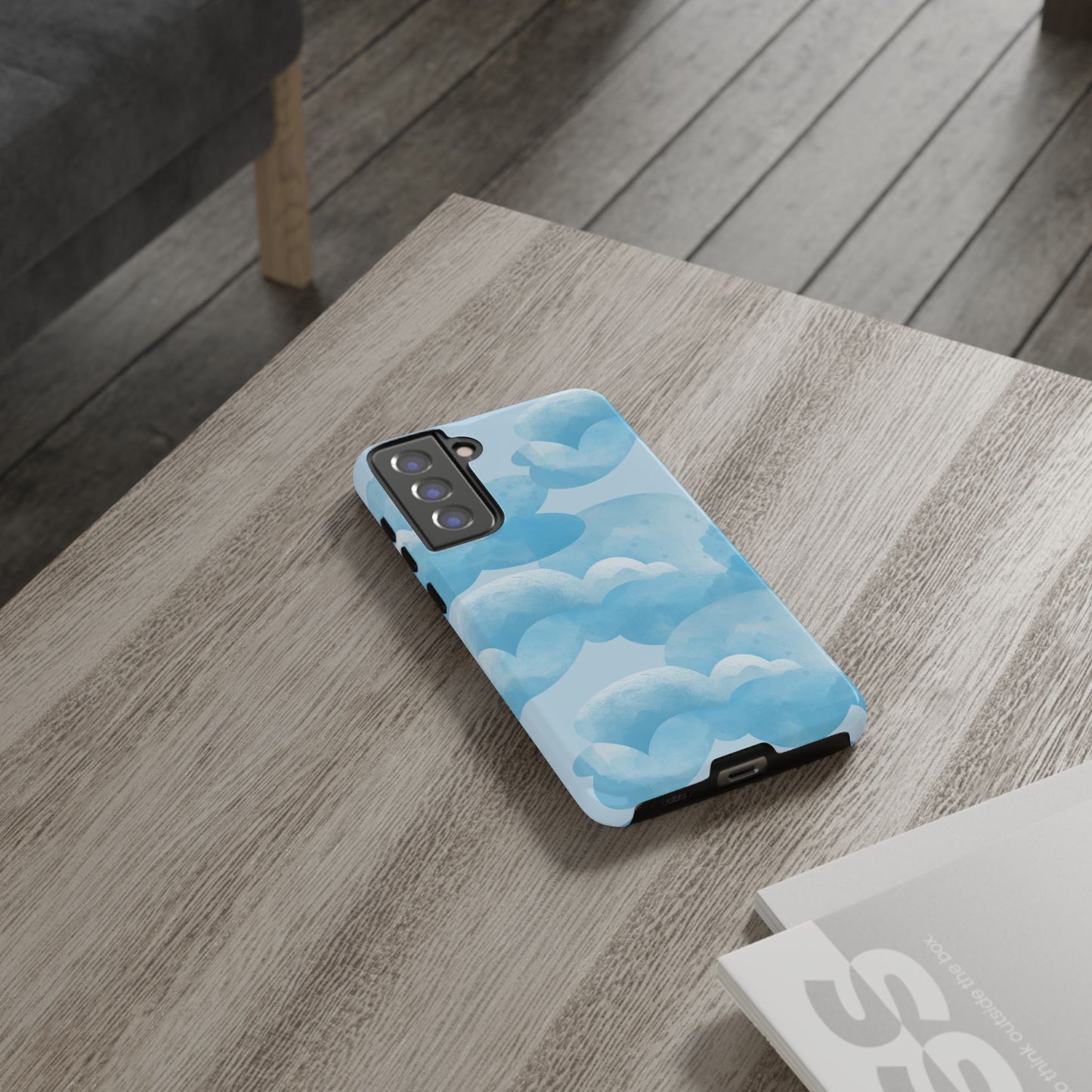 Sky Cloud Phone Case, Tough Cases for iPhone, Protective Covers, Cloud Design, Gift for Weather Lovers, Aesthetic Phone Accessories