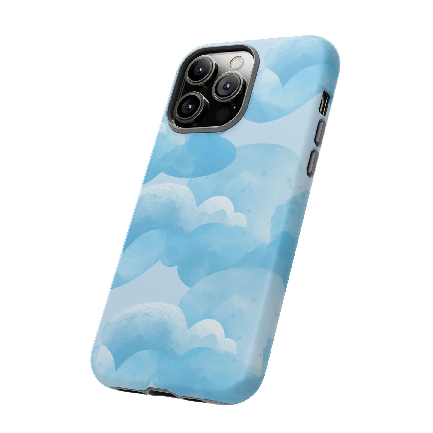 Sky Cloud Phone Case, Tough Cases for iPhone, Protective Covers, Cloud Design, Gift for Weather Lovers, Aesthetic Phone Accessories