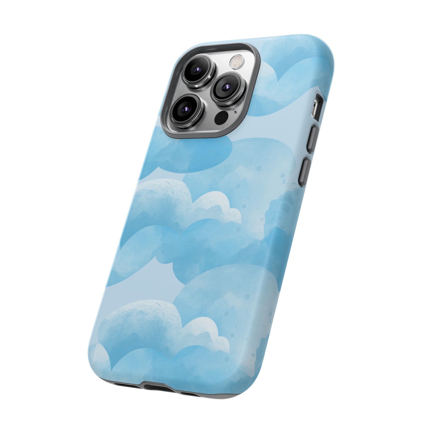 Sky Cloud Phone Case, Tough Cases for iPhone, Protective Covers, Cloud Design, Gift for Weather Lovers, Aesthetic Phone Accessories