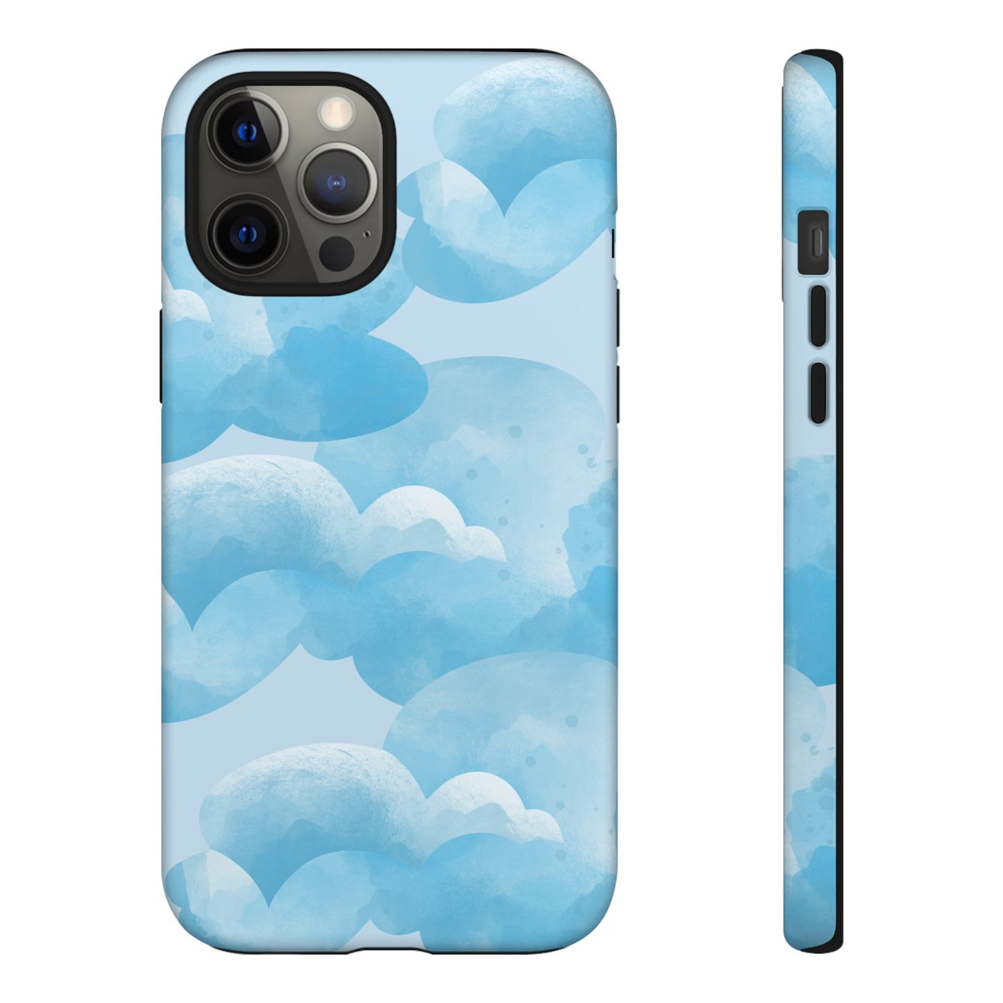 Sky Cloud Phone Case, Tough Cases for iPhone, Protective Covers, Cloud Design, Gift for Weather Lovers, Aesthetic Phone Accessories