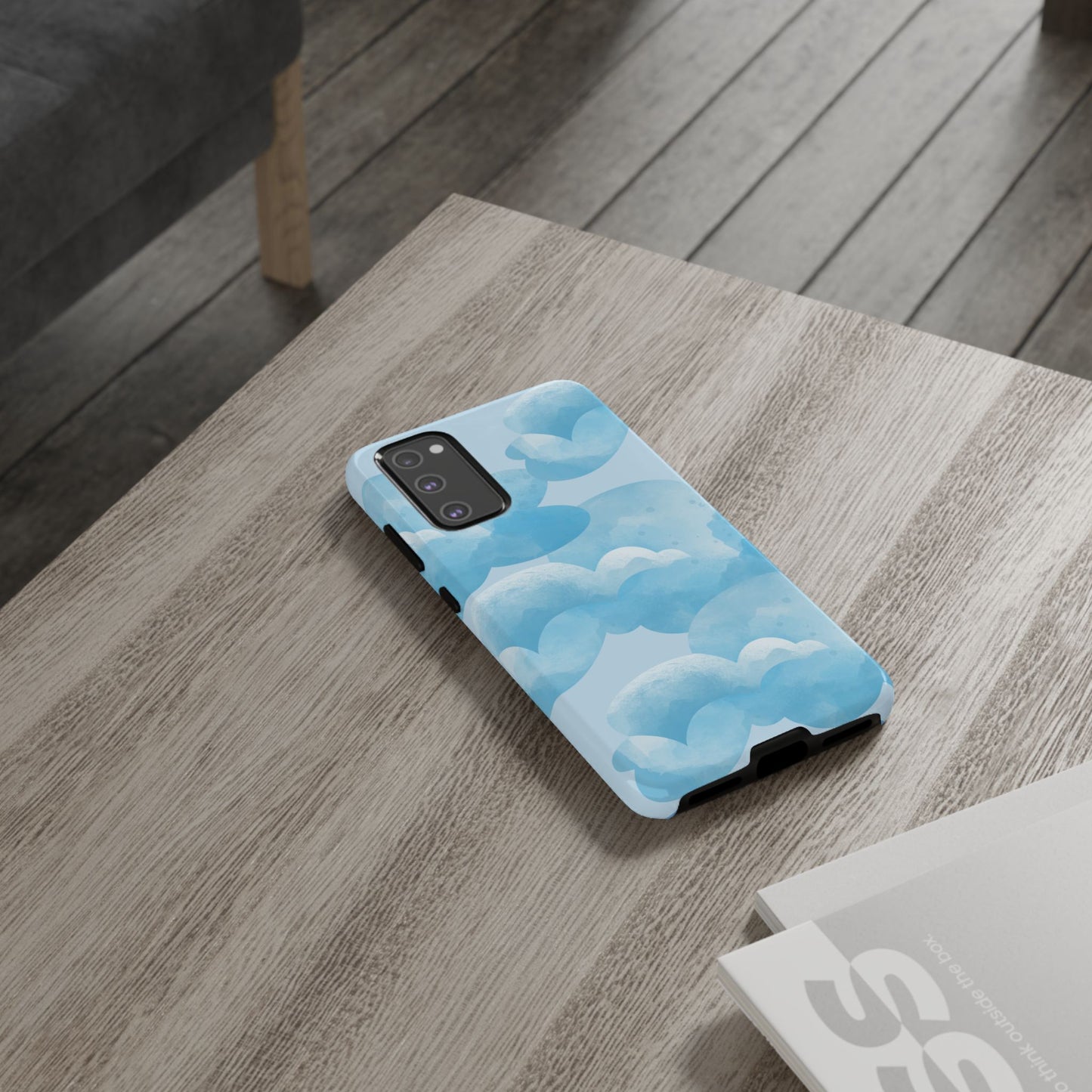 Sky Cloud Phone Case, Tough Cases for iPhone, Protective Covers, Cloud Design, Gift for Weather Lovers, Aesthetic Phone Accessories