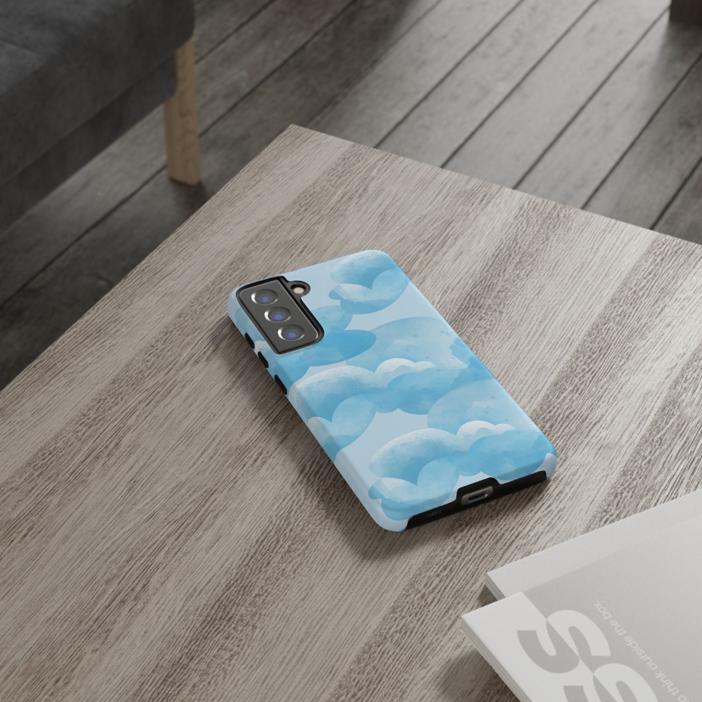 Sky Cloud Phone Case, Tough Cases for iPhone, Protective Covers, Cloud Design, Gift for Weather Lovers, Aesthetic Phone Accessories