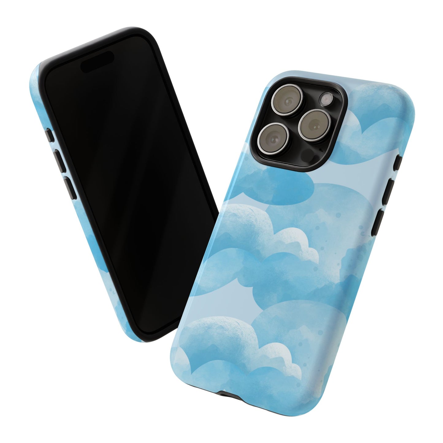 Sky Cloud Phone Case, Tough Cases for iPhone, Protective Covers, Cloud Design, Gift for Weather Lovers, Aesthetic Phone Accessories