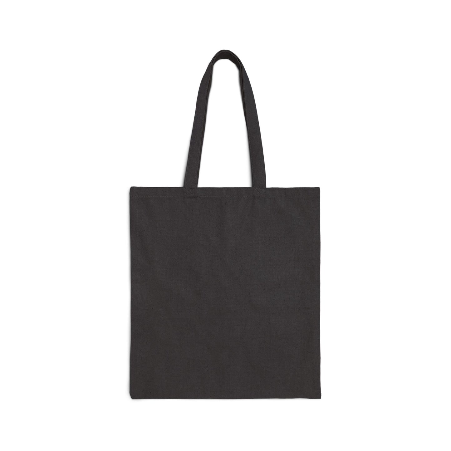 Inspirational Cotton Canvas Tote Bag - 'I Don't Chase, I Attract'