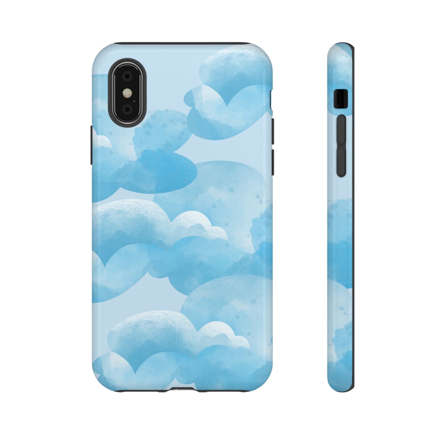 Sky Cloud Phone Case, Tough Cases for iPhone, Protective Covers, Cloud Design, Gift for Weather Lovers, Aesthetic Phone Accessories