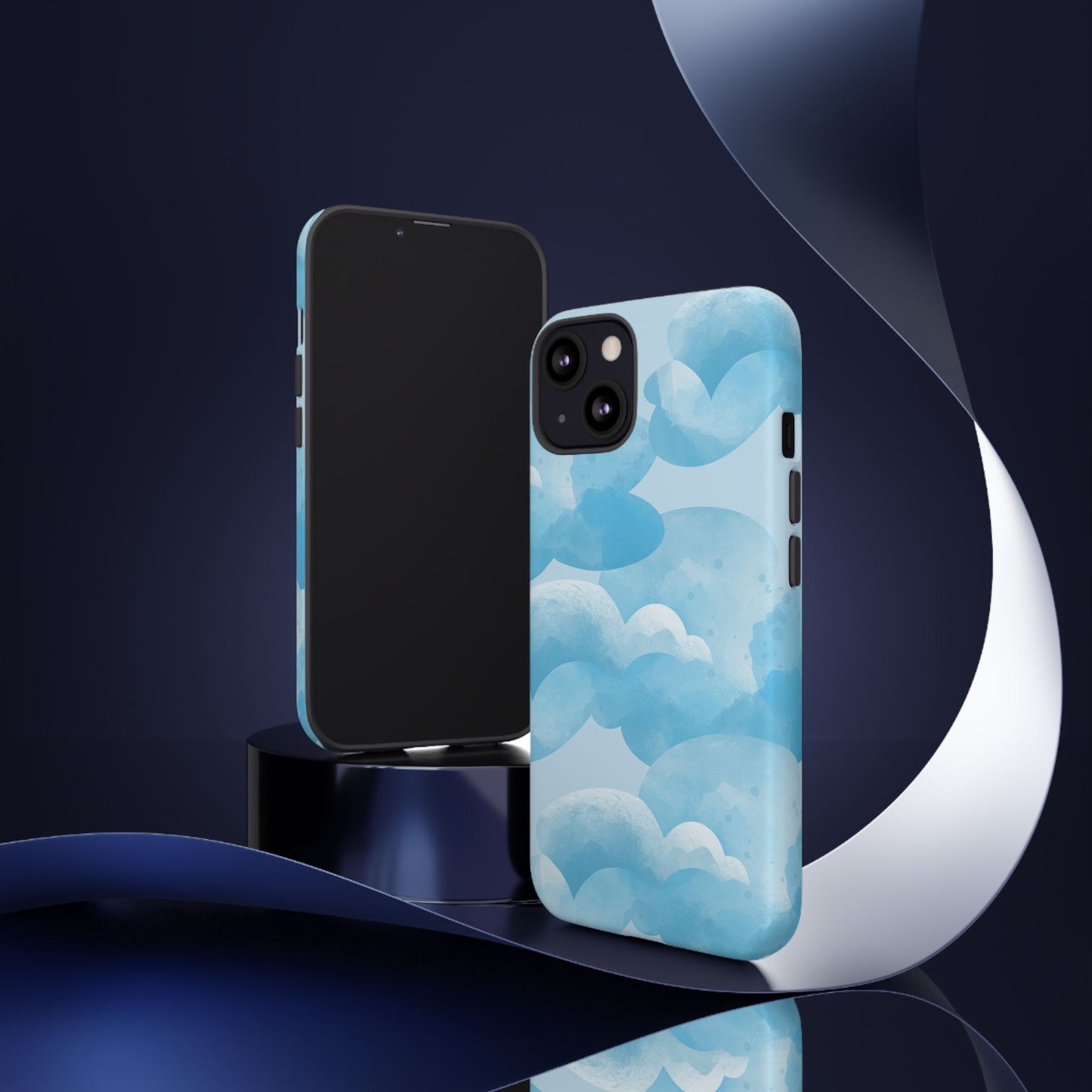 Sky Cloud Phone Case, Tough Cases for iPhone, Protective Covers, Cloud Design, Gift for Weather Lovers, Aesthetic Phone Accessories