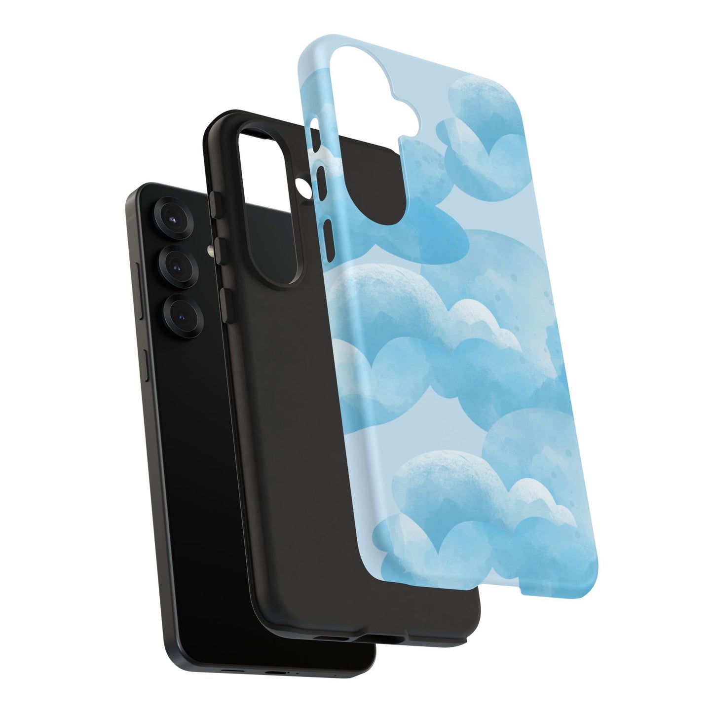 Sky Cloud Phone Case, Tough Cases for iPhone, Protective Covers, Cloud Design, Gift for Weather Lovers, Aesthetic Phone Accessories