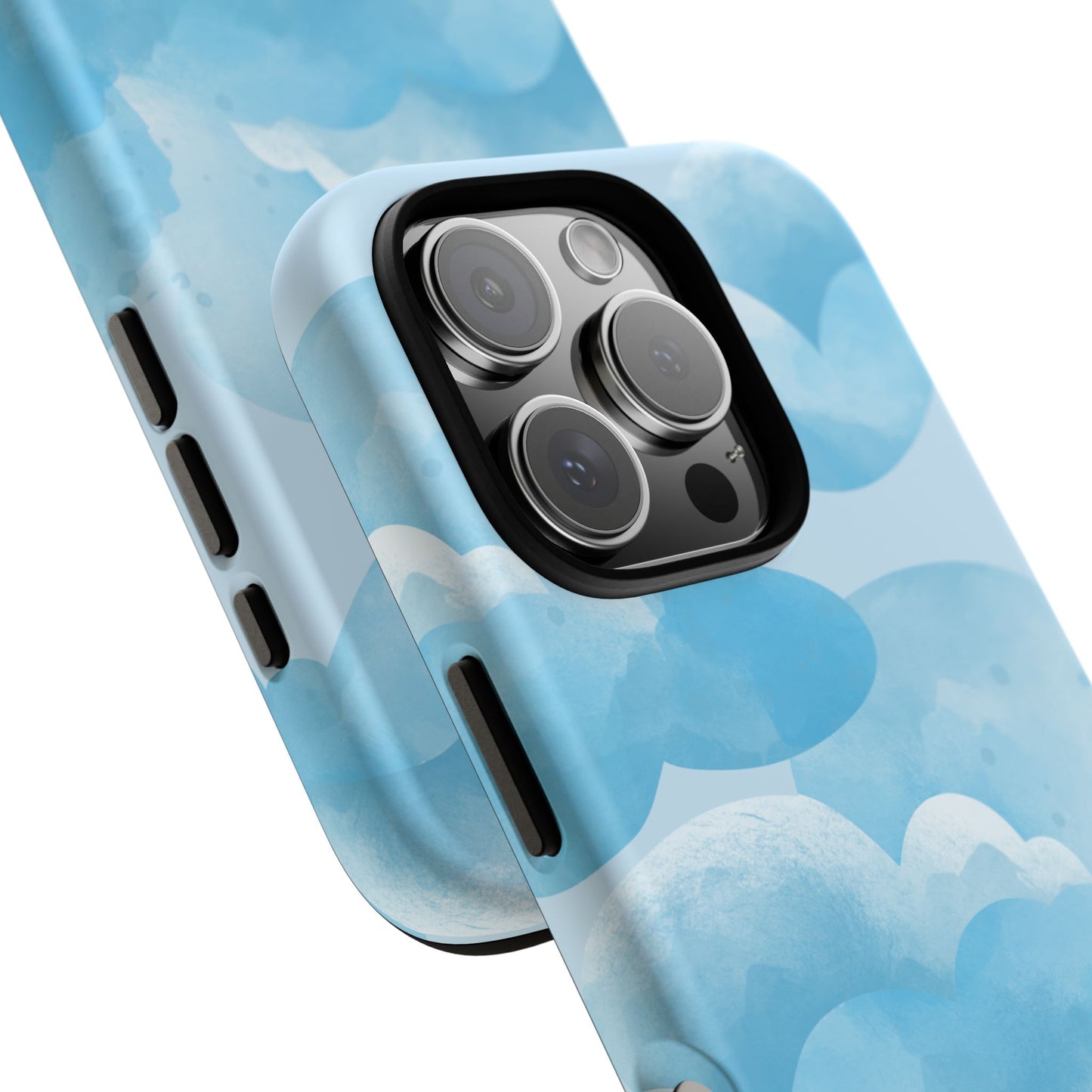 Sky Cloud Phone Case, Tough Cases for iPhone, Protective Covers, Cloud Design, Gift for Weather Lovers, Aesthetic Phone Accessories