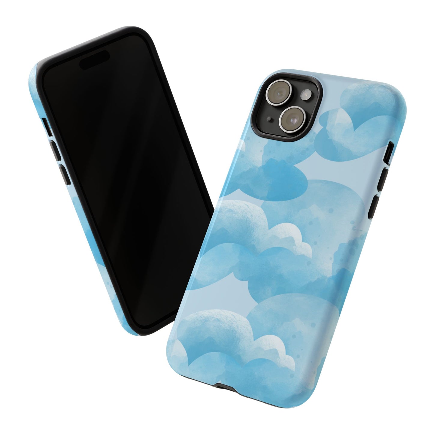 Sky Cloud Phone Case, Tough Cases for iPhone, Protective Covers, Cloud Design, Gift for Weather Lovers, Aesthetic Phone Accessories