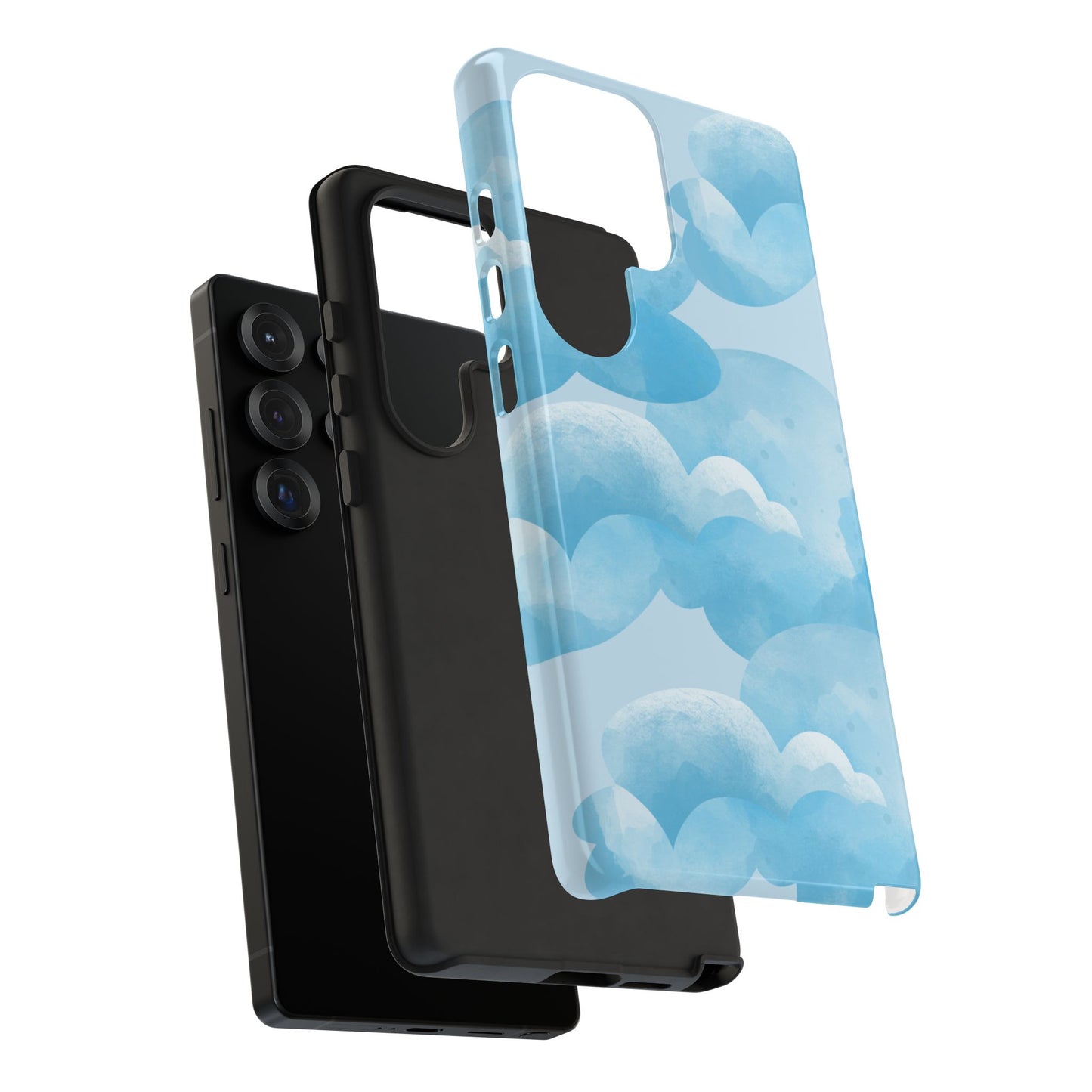 Sky Cloud Phone Case, Tough Cases for iPhone, Protective Covers, Cloud Design, Gift for Weather Lovers, Aesthetic Phone Accessories