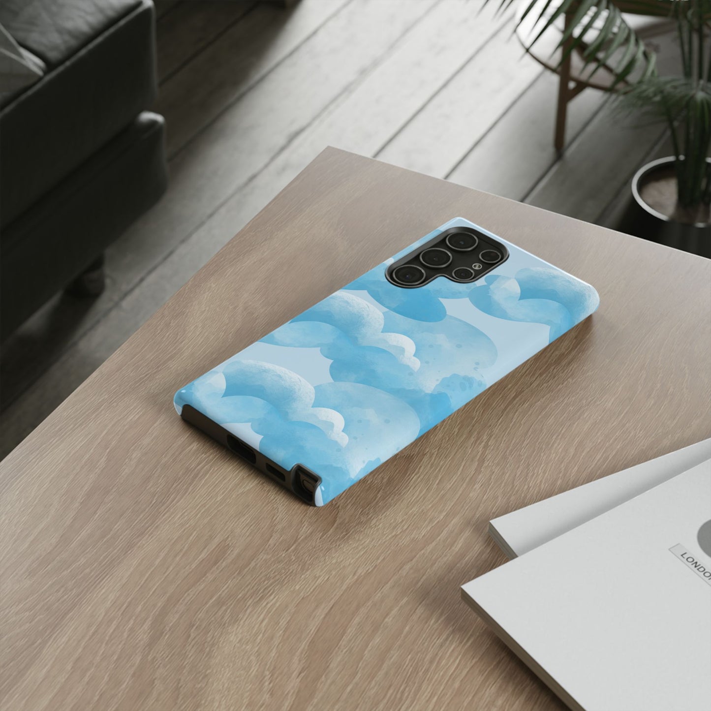 Sky Cloud Phone Case, Tough Cases for iPhone, Protective Covers, Cloud Design, Gift for Weather Lovers, Aesthetic Phone Accessories