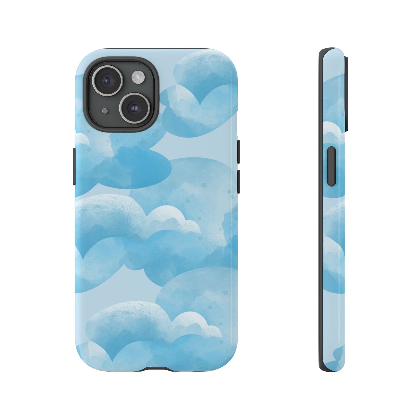 Sky Cloud Phone Case, Tough Cases for iPhone, Protective Covers, Cloud Design, Gift for Weather Lovers, Aesthetic Phone Accessories