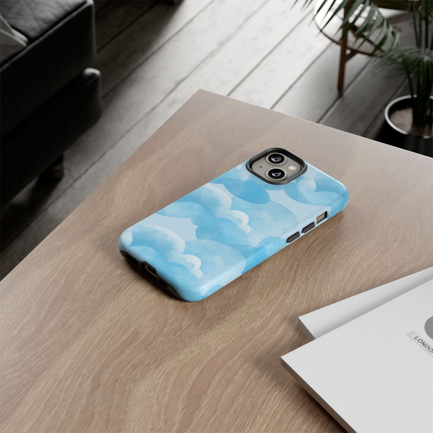 Sky Cloud Phone Case, Tough Cases for iPhone, Protective Covers, Cloud Design, Gift for Weather Lovers, Aesthetic Phone Accessories