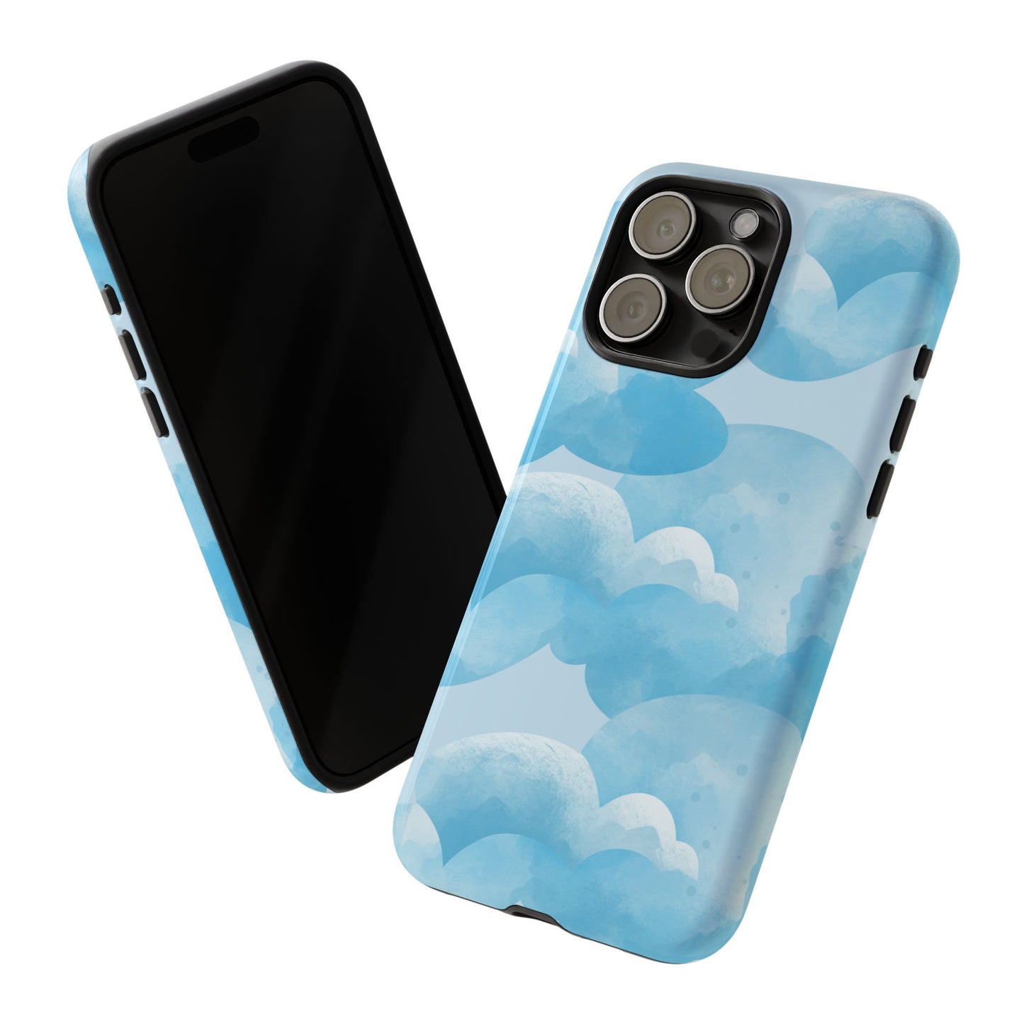 Sky Cloud Phone Case, Tough Cases for iPhone, Protective Covers, Cloud Design, Gift for Weather Lovers, Aesthetic Phone Accessories