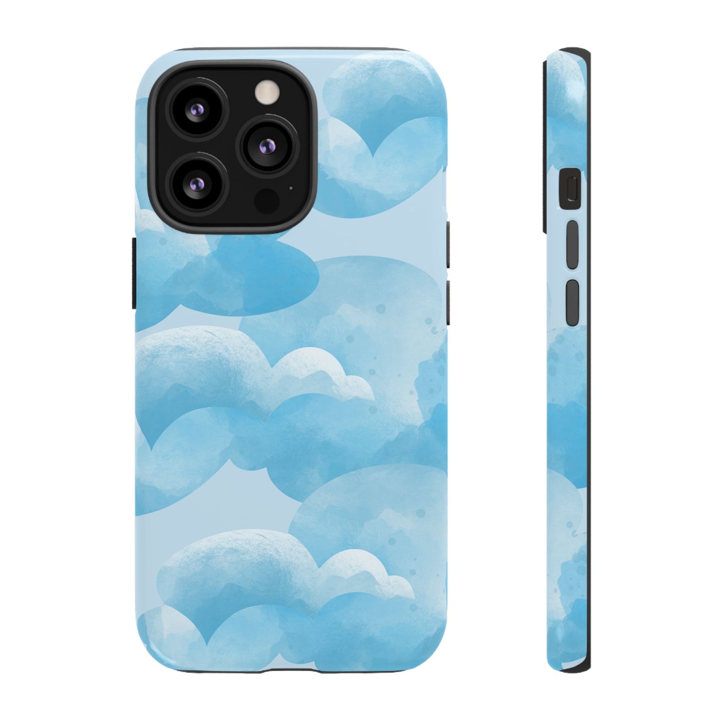 Sky Cloud Phone Case, Tough Cases for iPhone, Protective Covers, Cloud Design, Gift for Weather Lovers, Aesthetic Phone Accessories