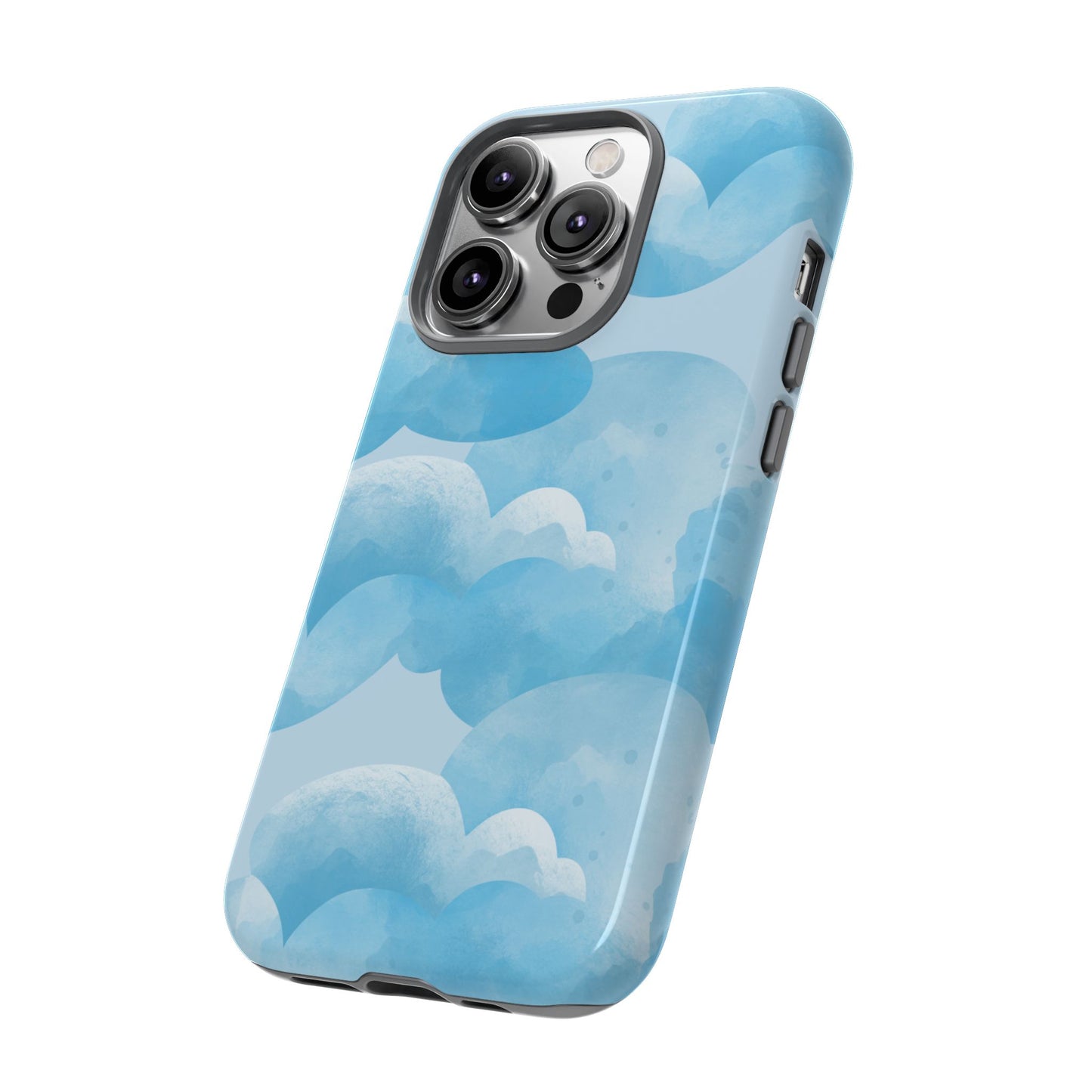 Sky Cloud Phone Case, Tough Cases for iPhone, Protective Covers, Cloud Design, Gift for Weather Lovers, Aesthetic Phone Accessories