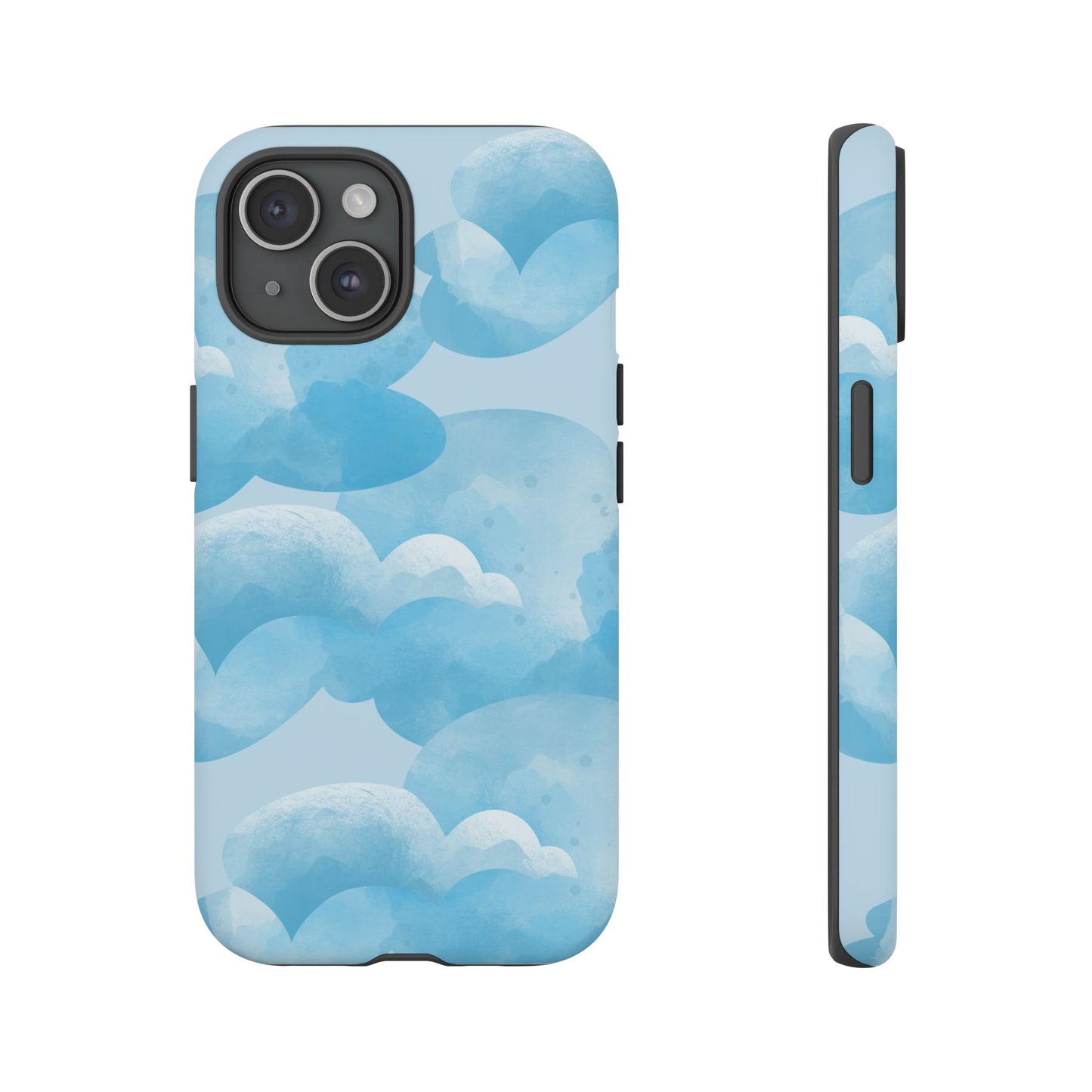 Sky Cloud Phone Case, Tough Cases for iPhone, Protective Covers, Cloud Design, Gift for Weather Lovers, Aesthetic Phone Accessories