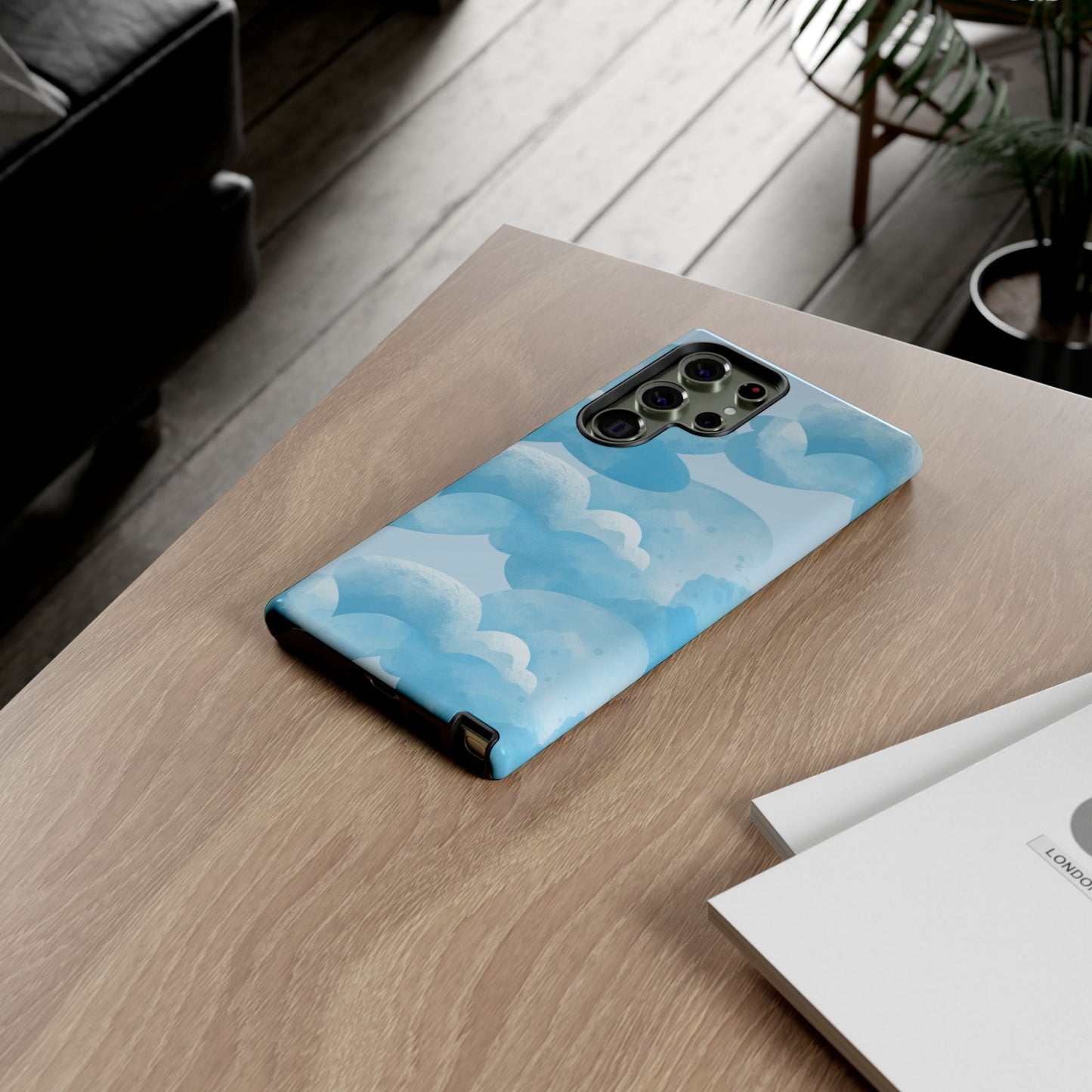 Sky Cloud Phone Case, Tough Cases for iPhone, Protective Covers, Cloud Design, Gift for Weather Lovers, Aesthetic Phone Accessories