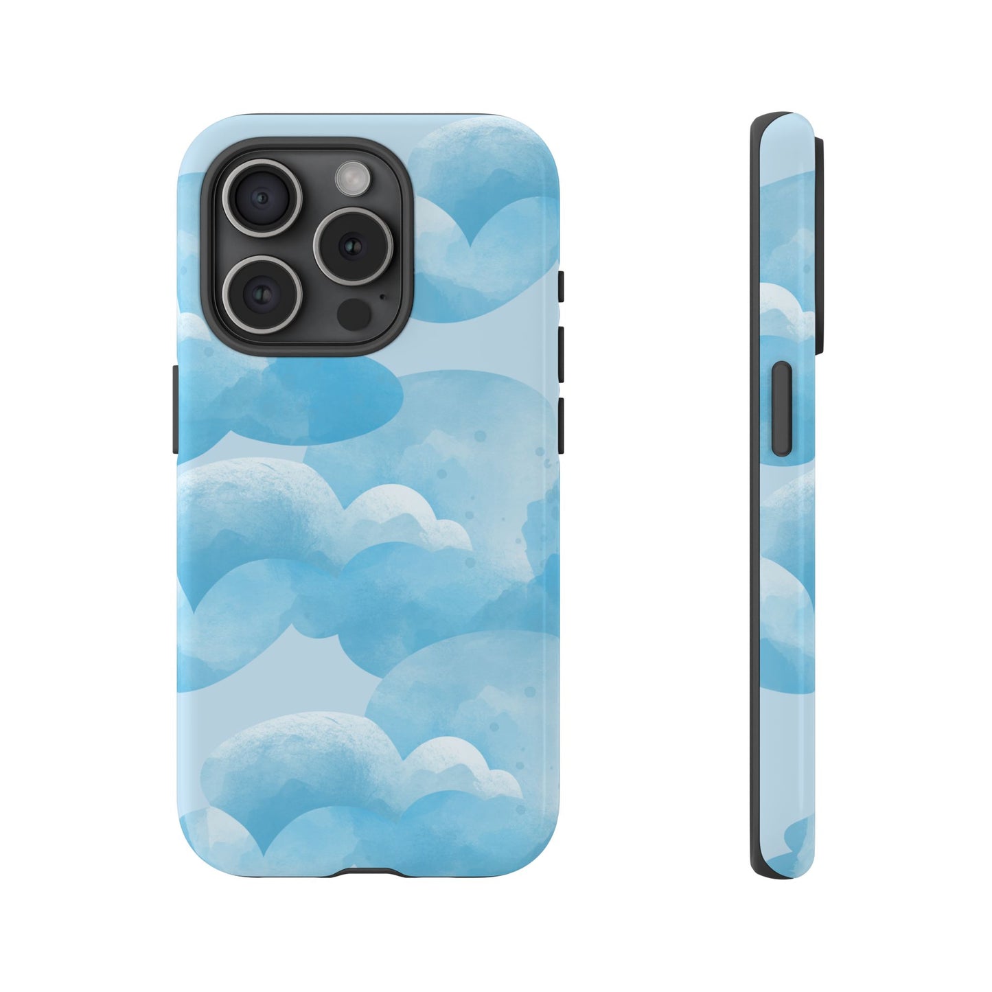 Sky Cloud Phone Case, Tough Cases for iPhone, Protective Covers, Cloud Design, Gift for Weather Lovers, Aesthetic Phone Accessories
