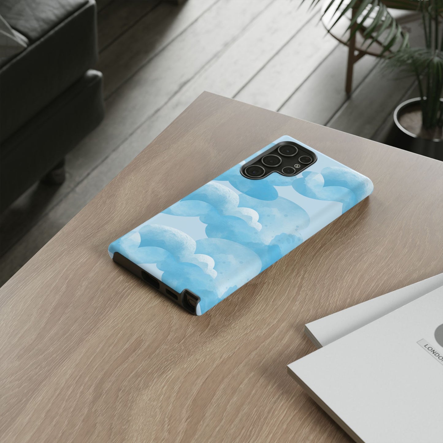 Sky Cloud Phone Case, Tough Cases for iPhone, Protective Covers, Cloud Design, Gift for Weather Lovers, Aesthetic Phone Accessories