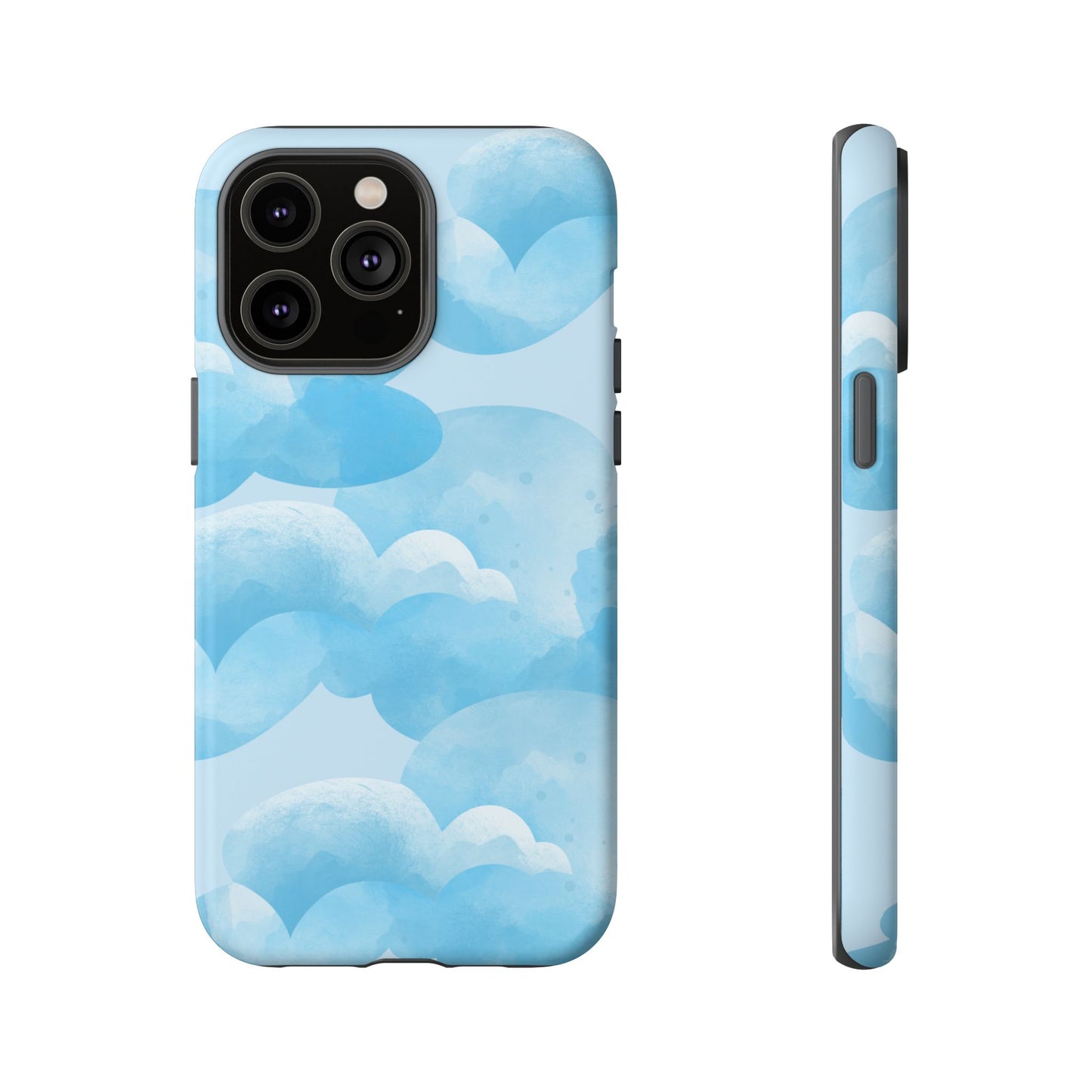 Sky Cloud Phone Case, Tough Cases for iPhone, Protective Covers, Cloud Design, Gift for Weather Lovers, Aesthetic Phone Accessories