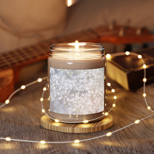 Romantic Scented Candle - 9oz "I Love You"