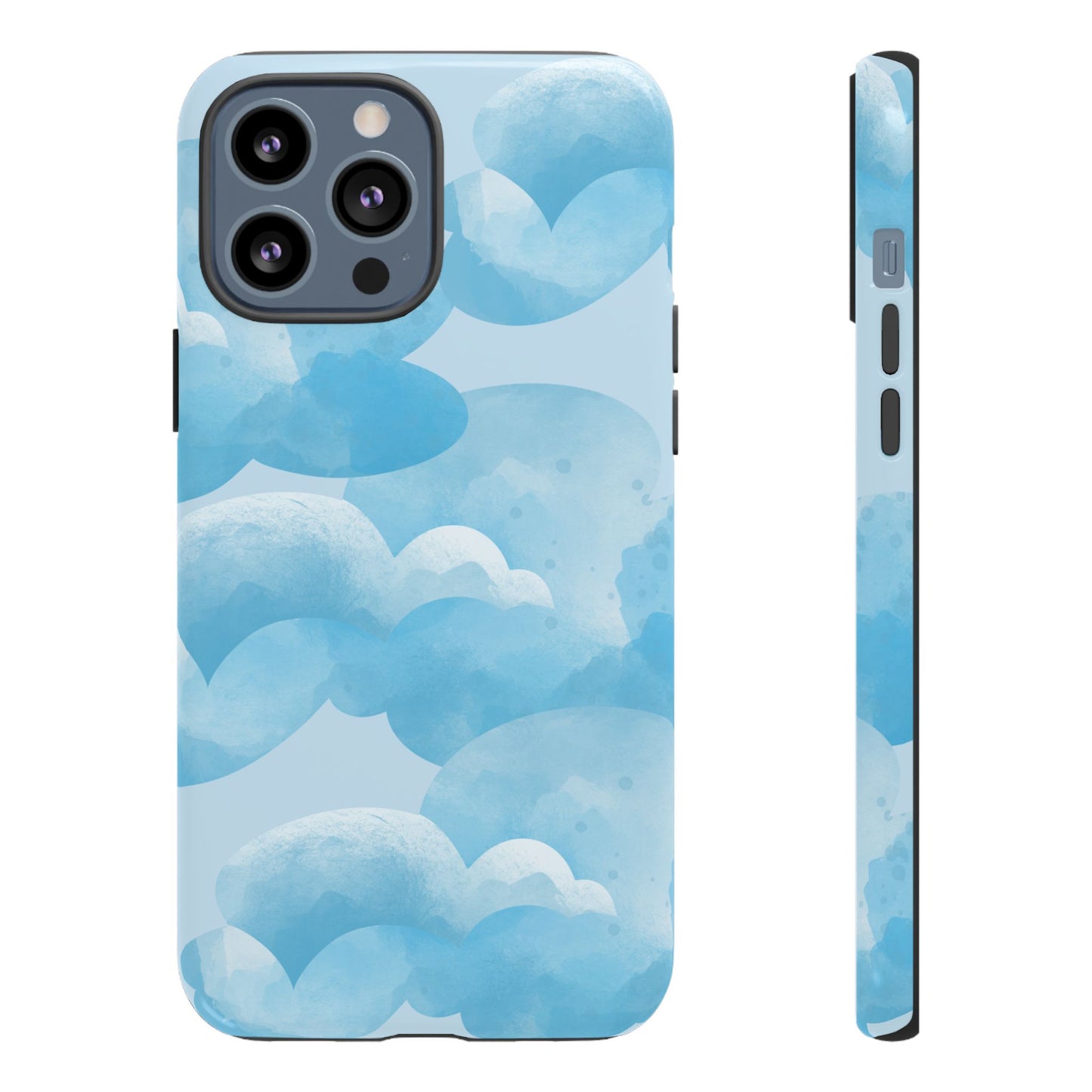 Sky Cloud Phone Case, Tough Cases for iPhone, Protective Covers, Cloud Design, Gift for Weather Lovers, Aesthetic Phone Accessories