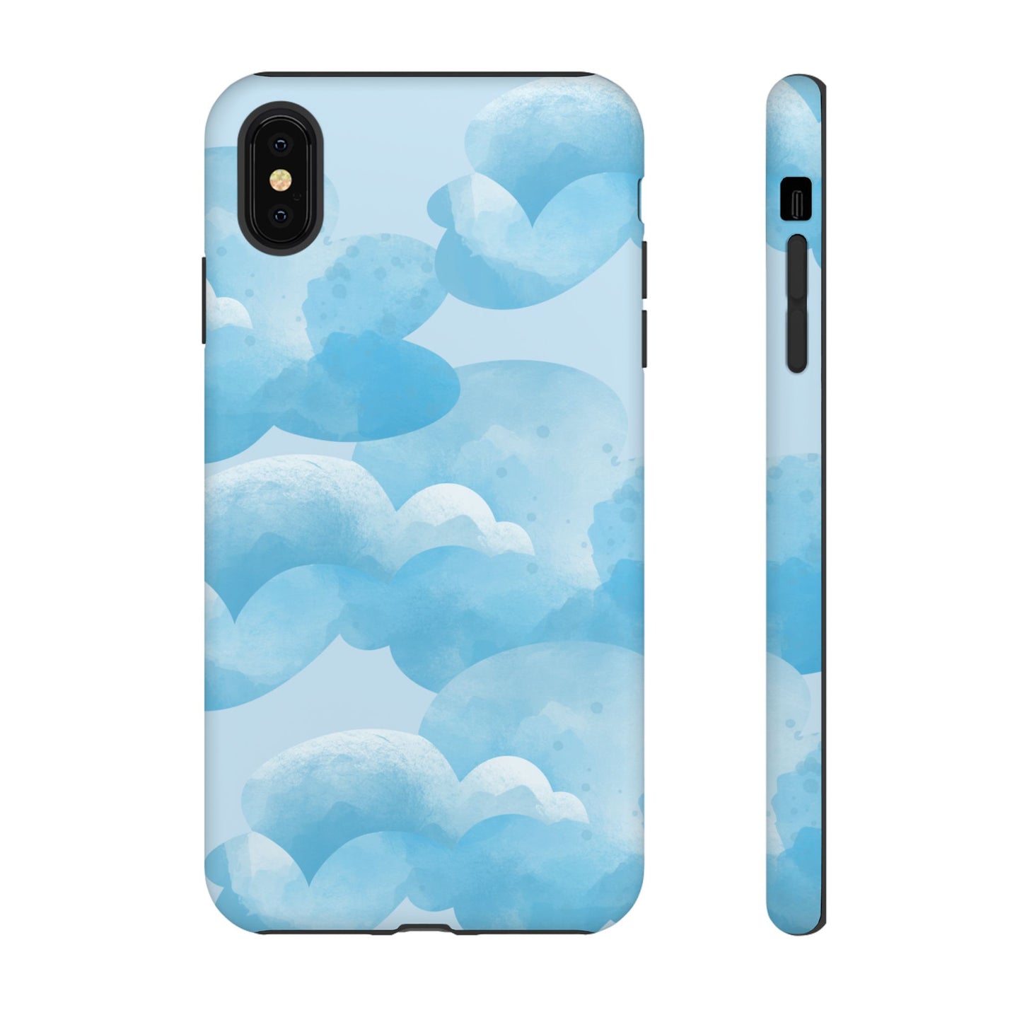 Sky Cloud Phone Case, Tough Cases for iPhone, Protective Covers, Cloud Design, Gift for Weather Lovers, Aesthetic Phone Accessories